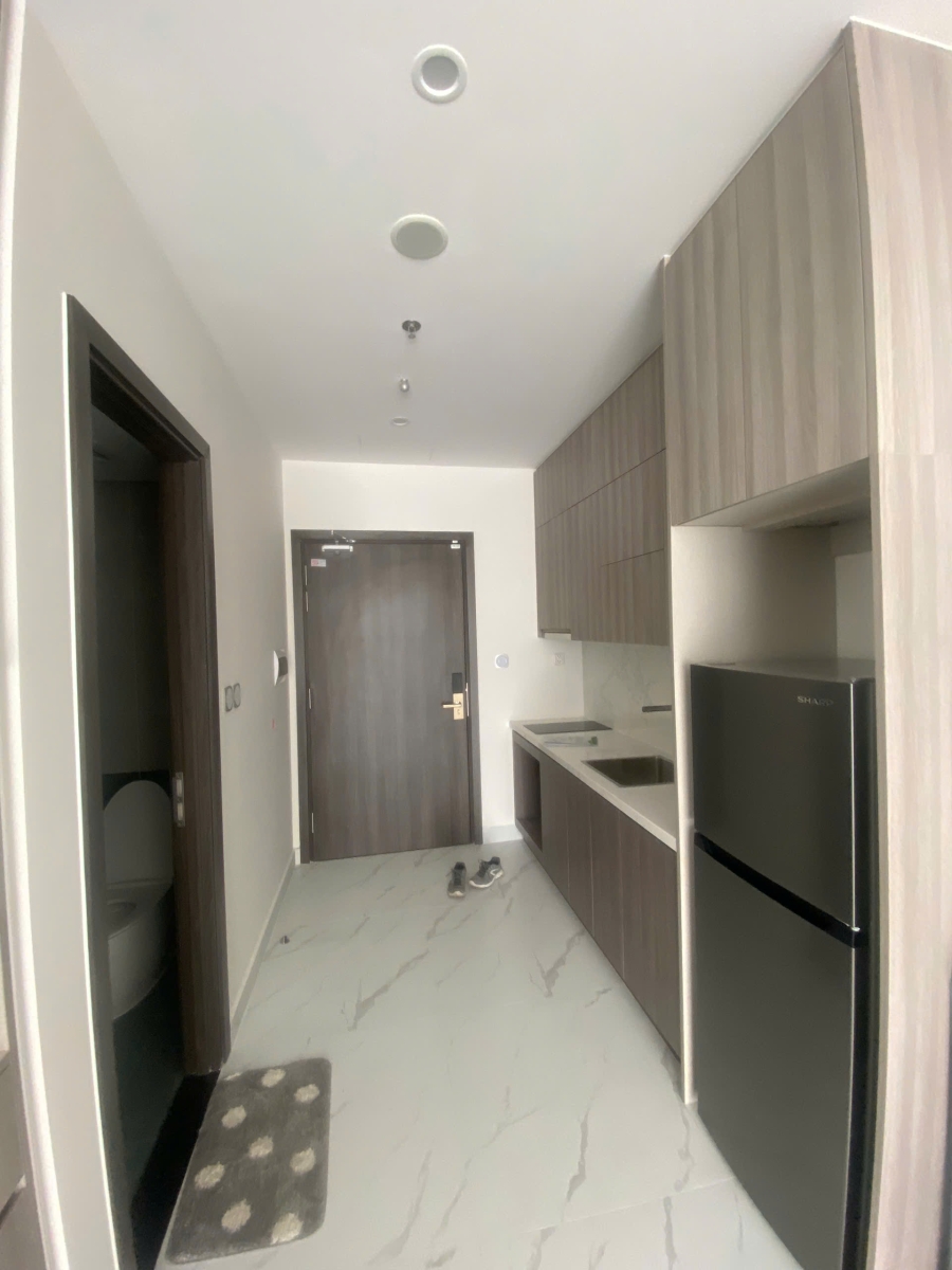 Căn Sudio bếp rèm phân khu cao cấp tại Vinhomes OS5-14 - (Hình 4)